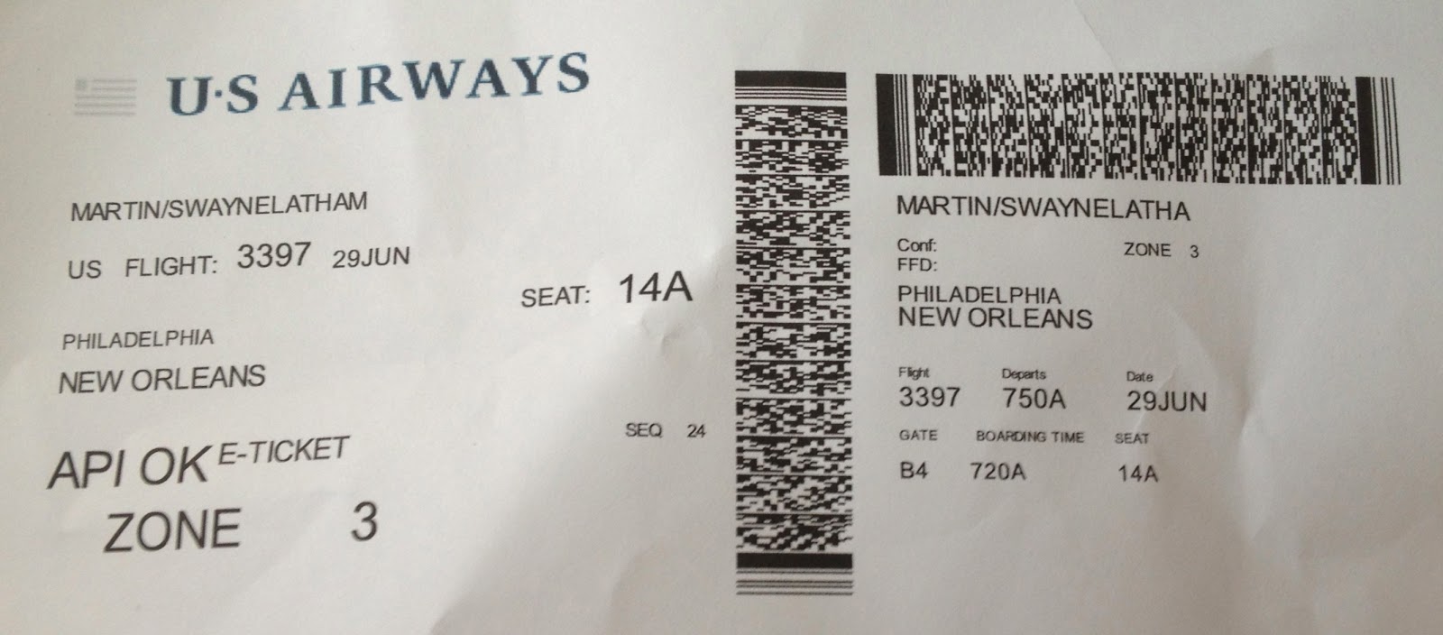 From Private to Professional Pilot Flight Report US Airways (Republic