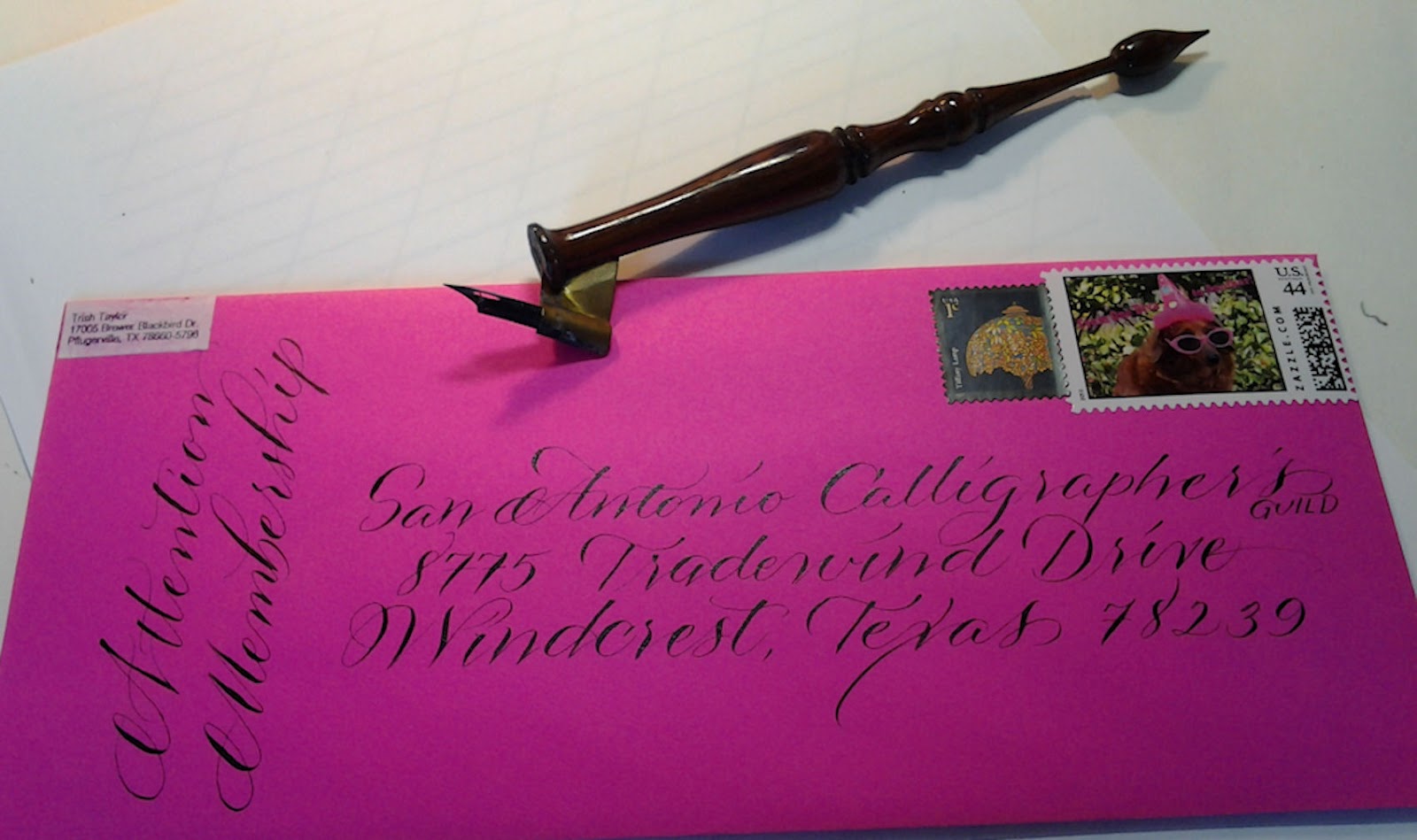 Envelopes and things Time to renew the dues!